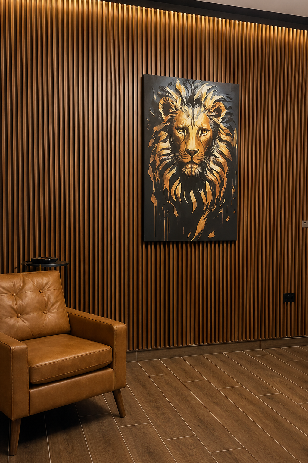 Sillón de espera en ambiente premium